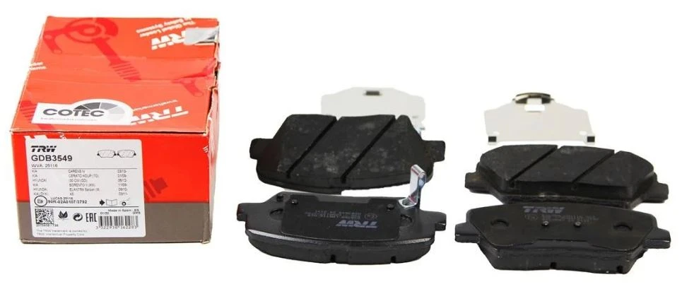 HYUNDAİ ACCENT 2011-2018 BLUE ELANTRA 2011-2019 İ20 14-16  BAYON 2021-  KIA RIO 2012- KIA SOUL ÖN FREN BALATA